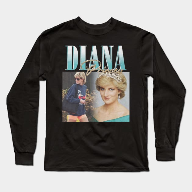 Lady Diana Spencer A Princess Who Touched The World Long Sleeve T-Shirt by Quotes About Stupid People